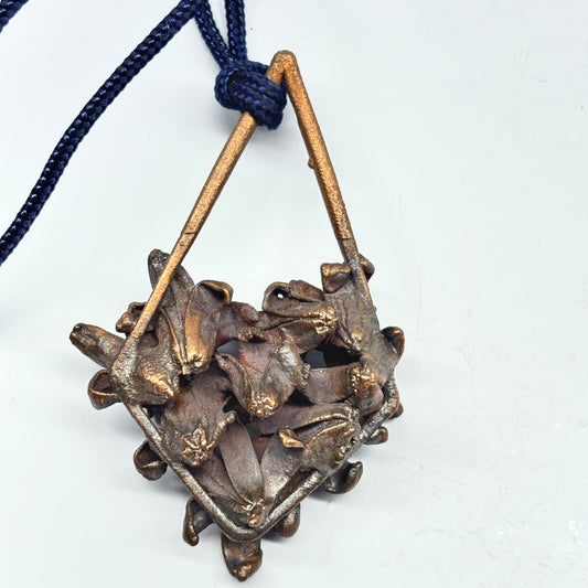 Real Flower Pendant with BlueBells