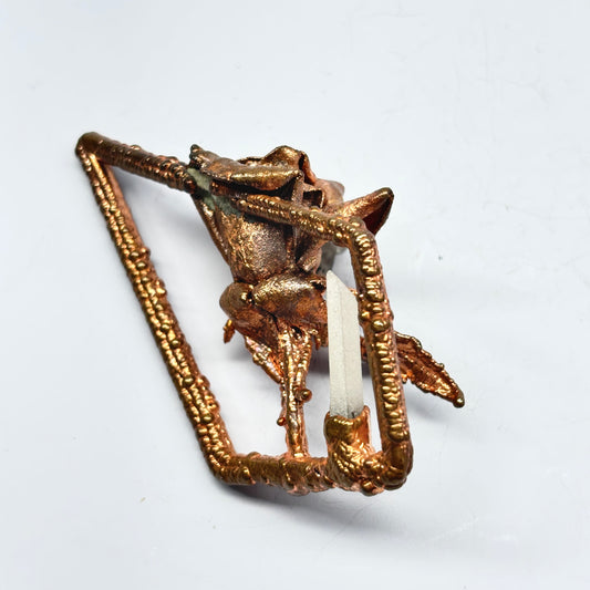 Real Flower Pendant with Rose