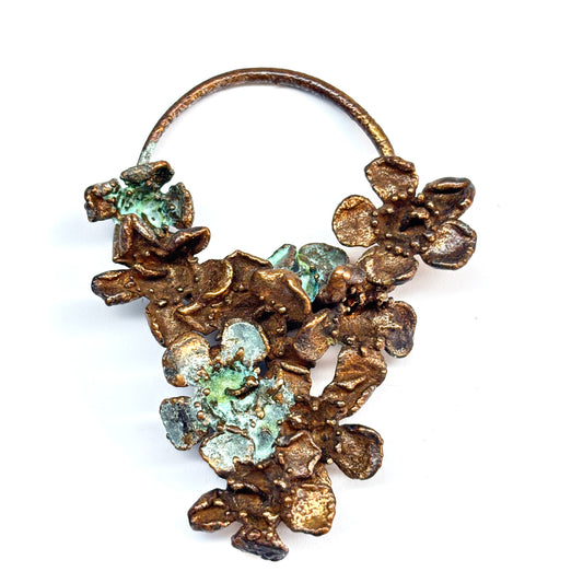 Real Flower Pendant with Waxflower