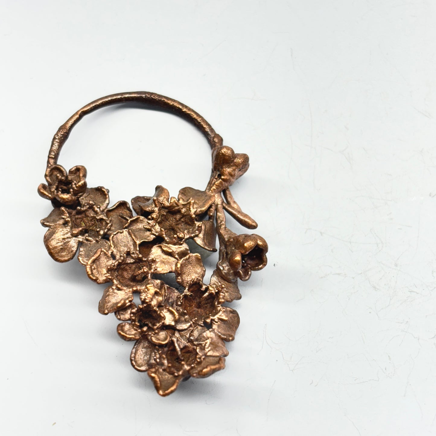 Real Flower Pendant with Waxflower