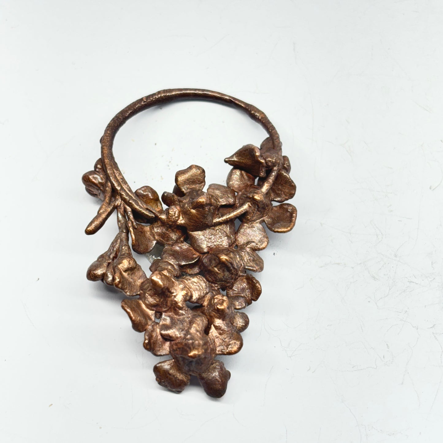 Real Flower Pendant with Waxflower