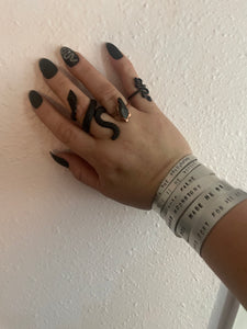 Stamped Taylor Swift Lyric Bracelets
